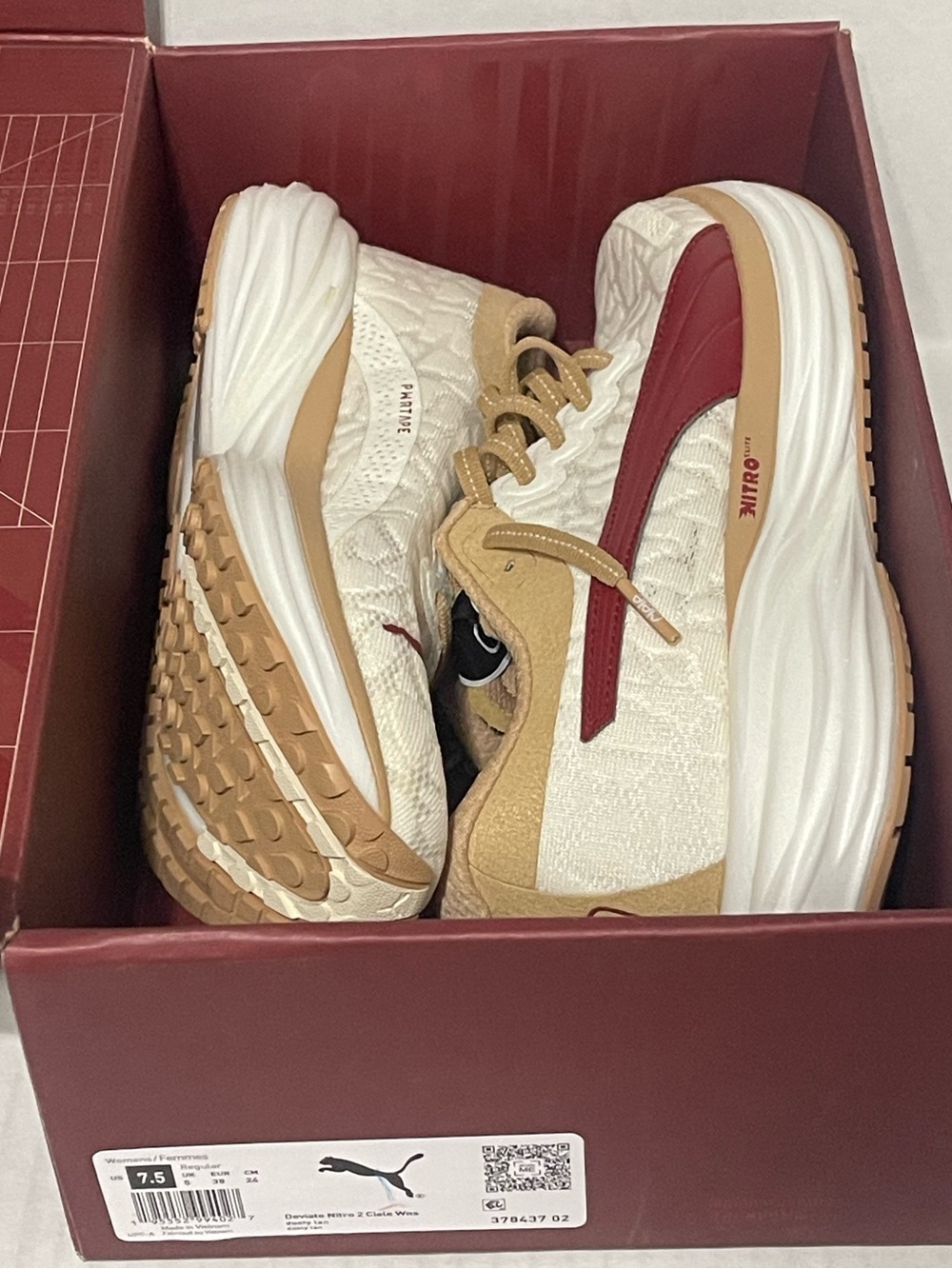 Puma x Ciele Deviate Nitro 2 - Women’s 7.5 - Dusty Tan - NIB